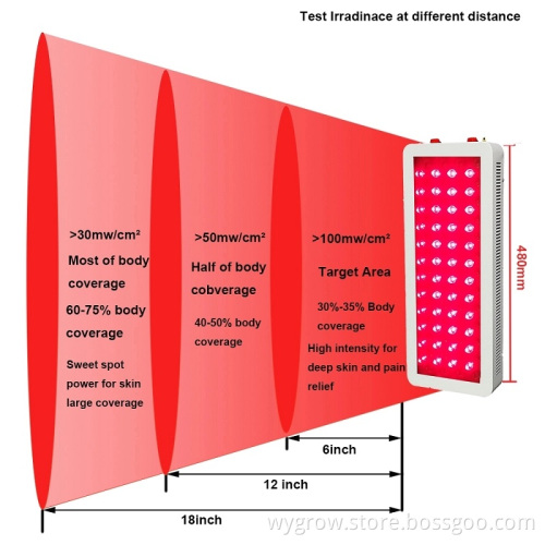 500W Led therapy lights for skin